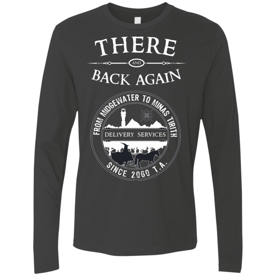 T-Shirts Heavy Metal / S There and Back Again Men's Premium Long Sleeve