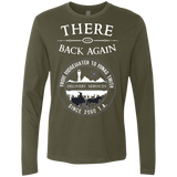 T-Shirts Military Green / S There and Back Again Men's Premium Long Sleeve