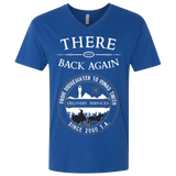 T-Shirts Royal / X-Small There and Back Again Men's Premium V-Neck