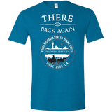 T-Shirts Antique Sapphire / S There and Back Again Men's Semi-Fitted Softstyle