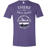 T-Shirts Heather Purple / S There and Back Again Men's Semi-Fitted Softstyle