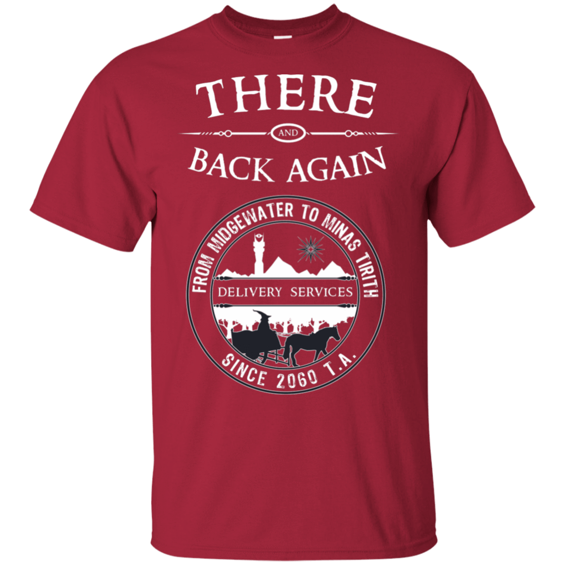 T-Shirts Cardinal / S There and Back Again T-Shirt