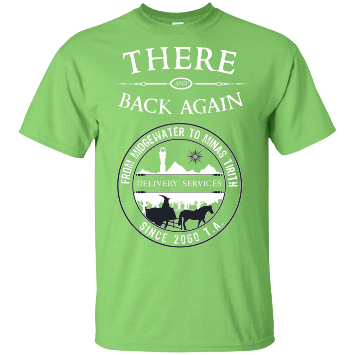 T-Shirts Lime / S There and Back Again T-Shirt