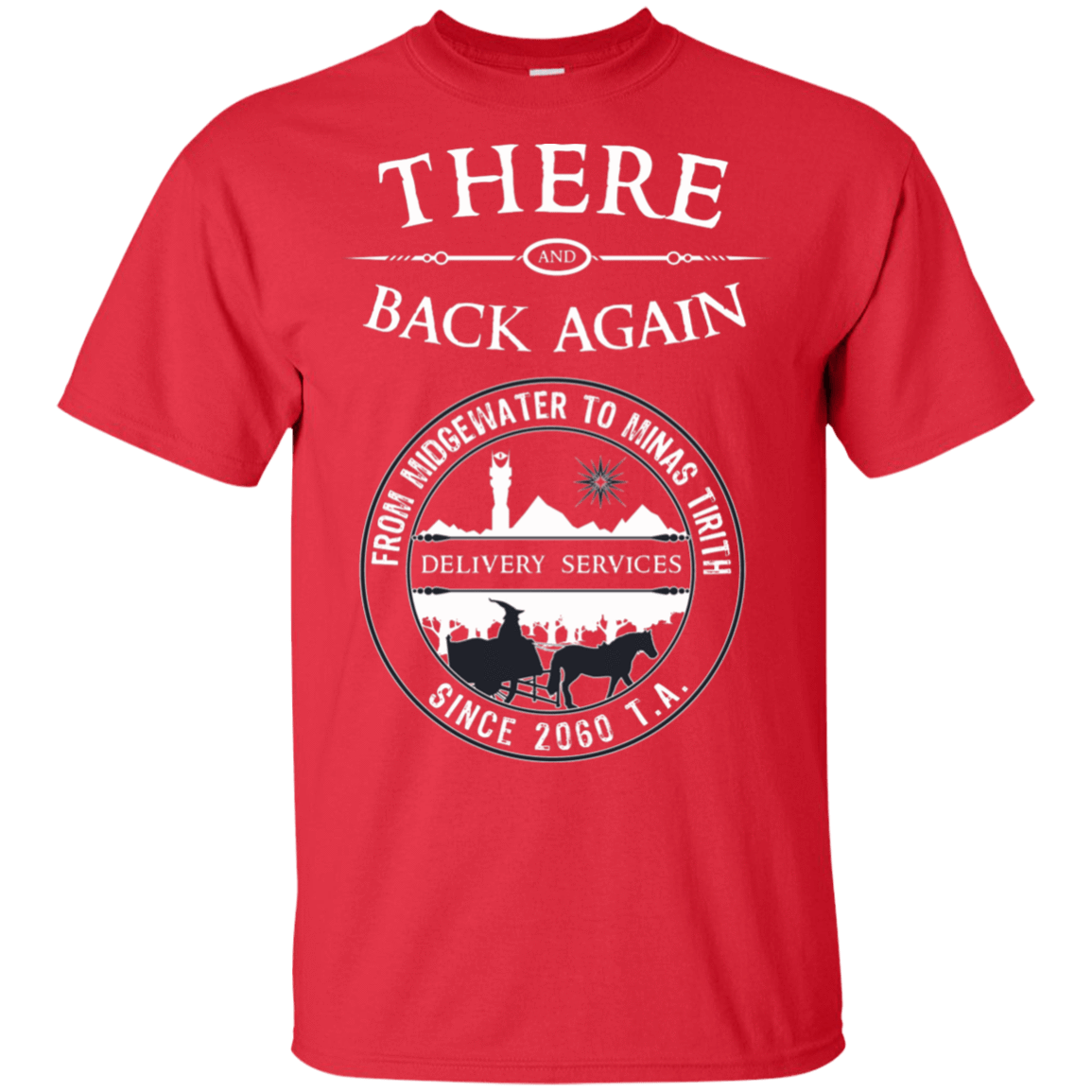T-Shirts Red / S There and Back Again T-Shirt