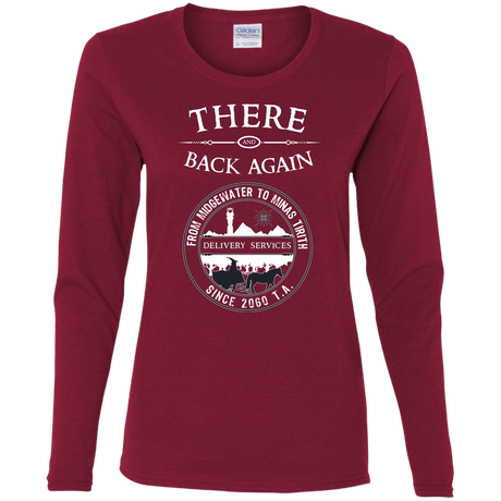 T-Shirts Cardinal / S There and Back Again Women's Long Sleeve T-Shirt