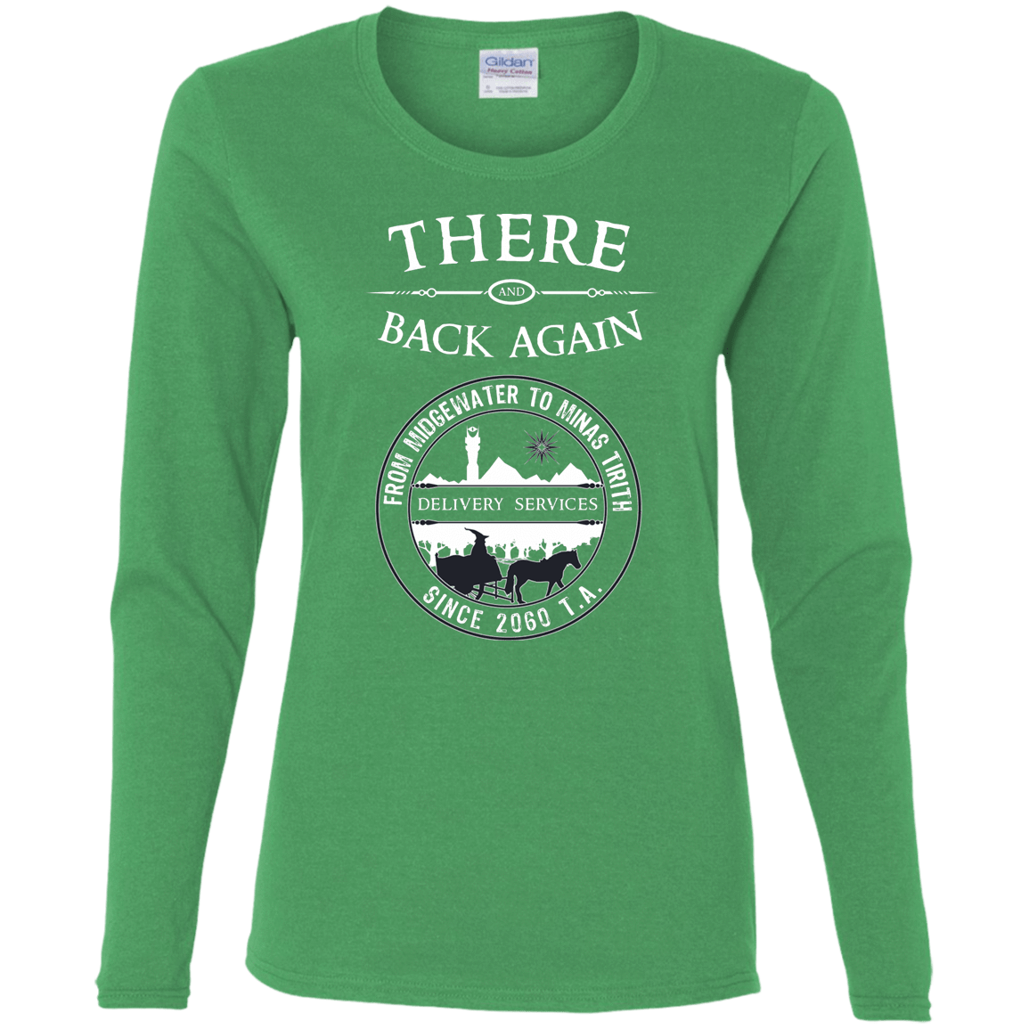 T-Shirts Irish Green / S There and Back Again Women's Long Sleeve T-Shirt