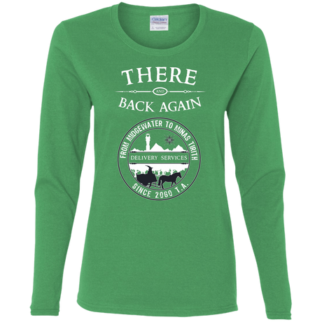 T-Shirts Irish Green / S There and Back Again Women's Long Sleeve T-Shirt