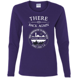 T-Shirts Purple / S There and Back Again Women's Long Sleeve T-Shirt