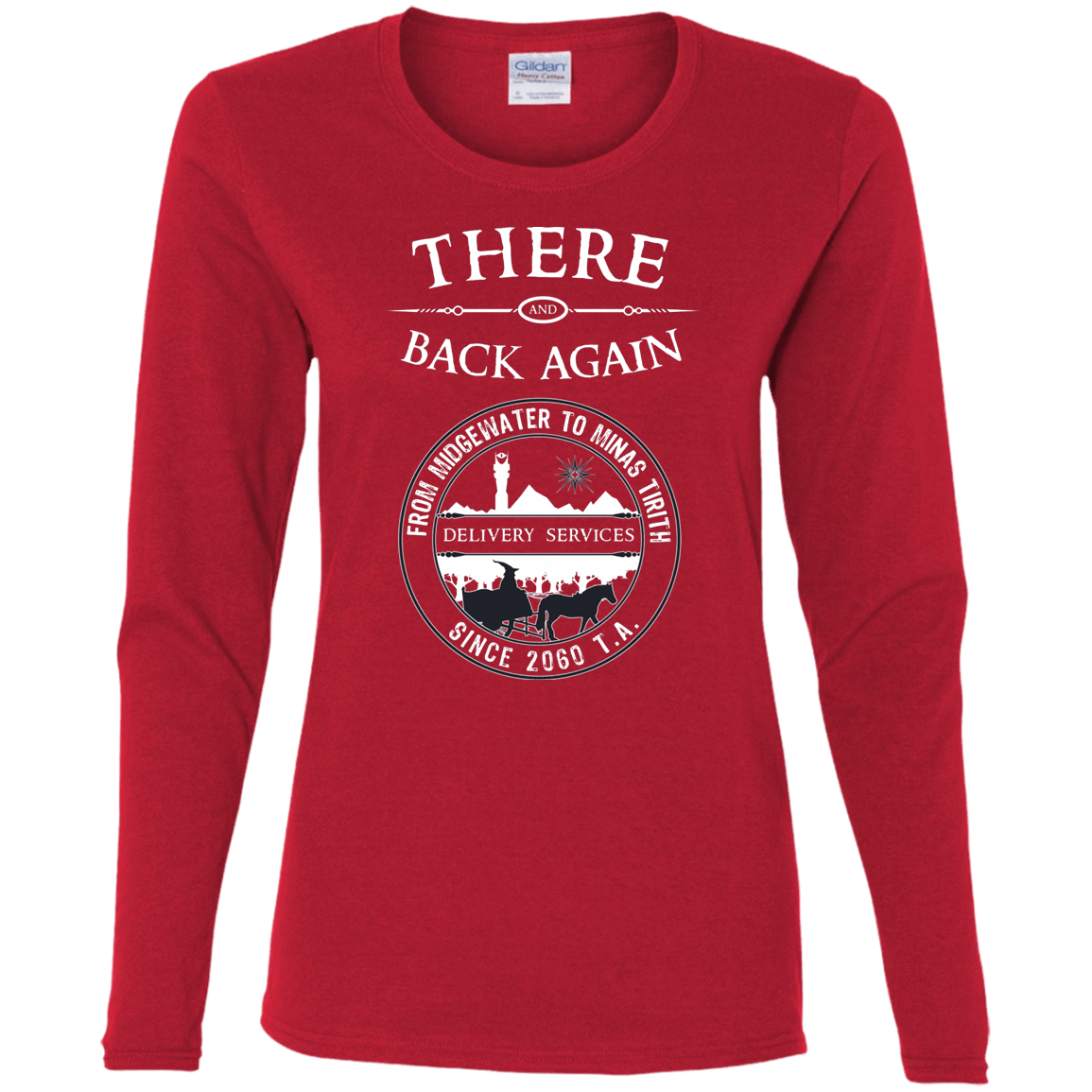 T-Shirts Red / S There and Back Again Women's Long Sleeve T-Shirt
