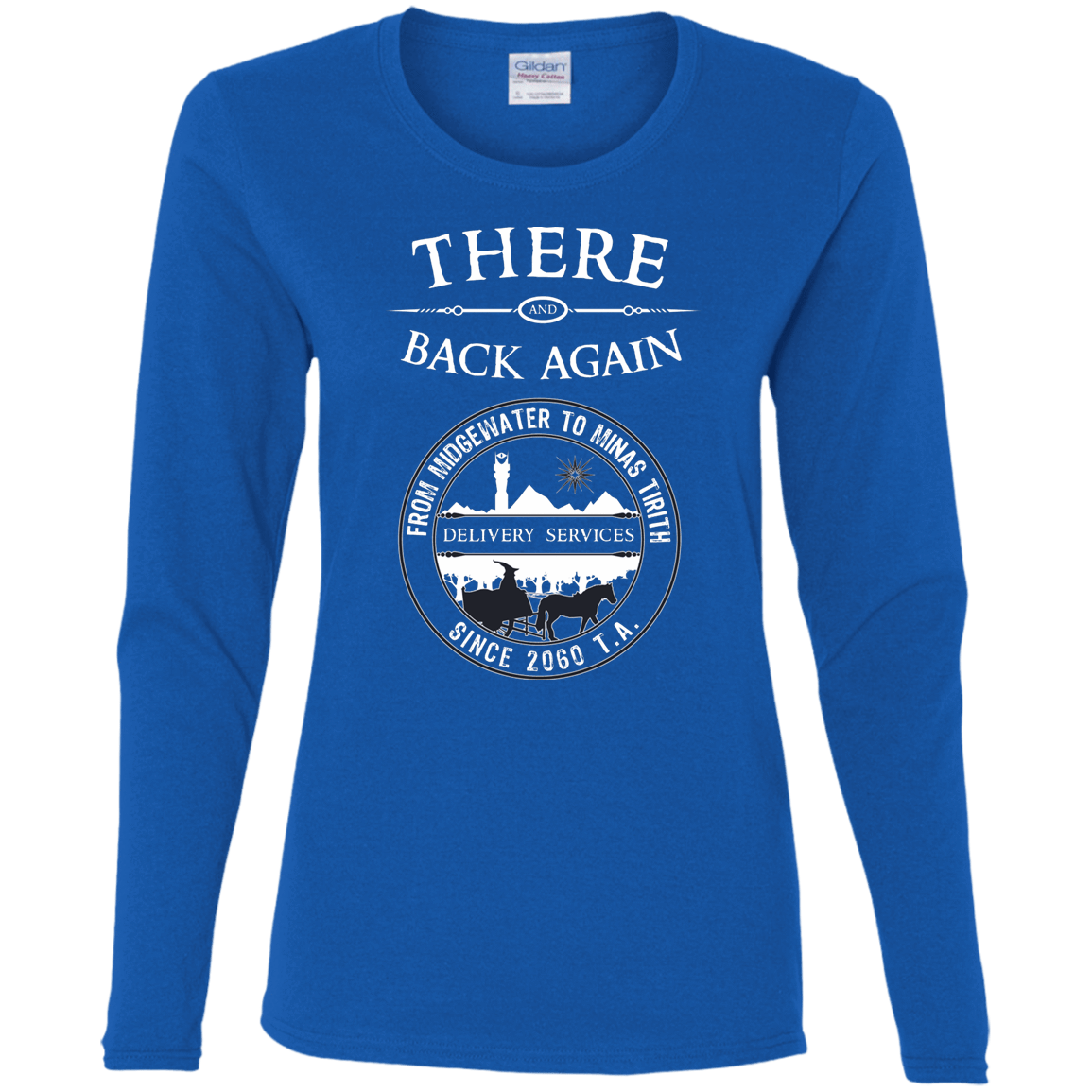 T-Shirts Royal / S There and Back Again Women's Long Sleeve T-Shirt