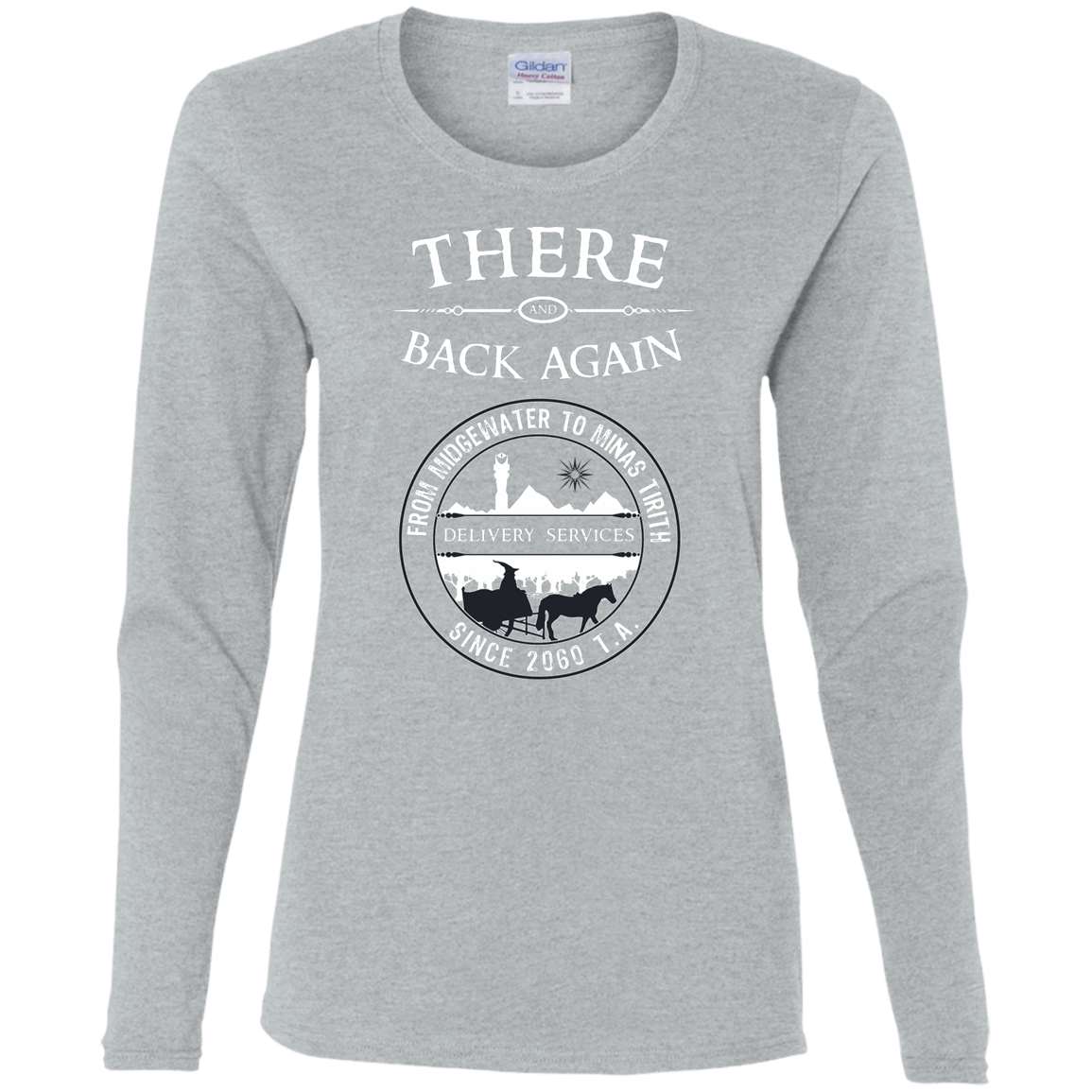 T-Shirts Sport Grey / S There and Back Again Women's Long Sleeve T-Shirt