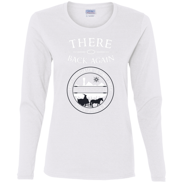 T-Shirts White / S There and Back Again Women's Long Sleeve T-Shirt