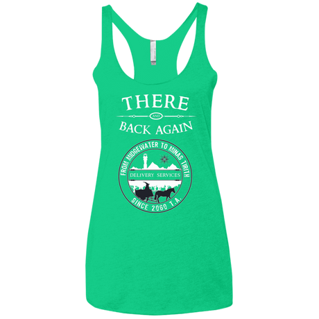 T-Shirts Envy / X-Small There and Back Again Women's Triblend Racerback Tank