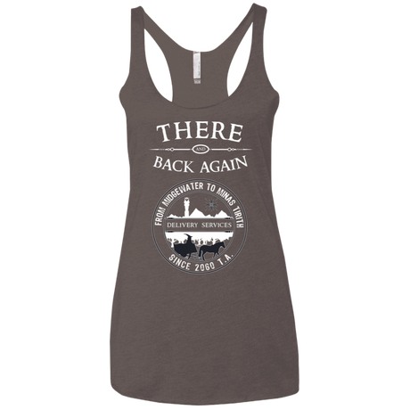 T-Shirts Macchiato / X-Small There and Back Again Women's Triblend Racerback Tank