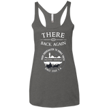 T-Shirts Premium Heather / X-Small There and Back Again Women's Triblend Racerback Tank