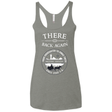 T-Shirts Venetian Grey / X-Small There and Back Again Women's Triblend Racerback Tank