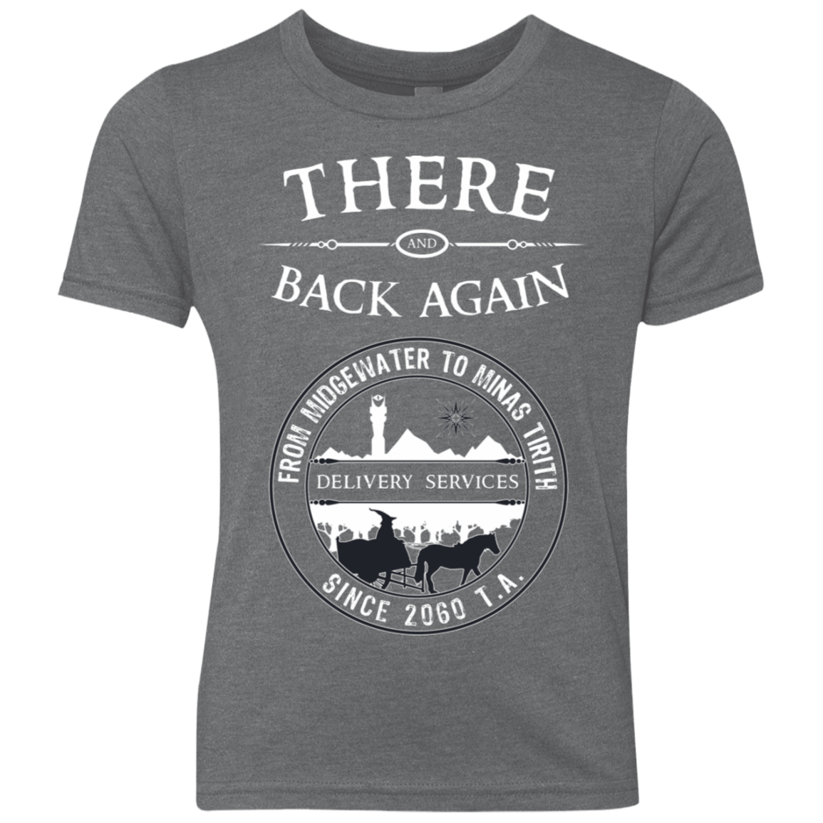 T-Shirts Premium Heather / YXS There and Back Again Youth Triblend T-Shirt