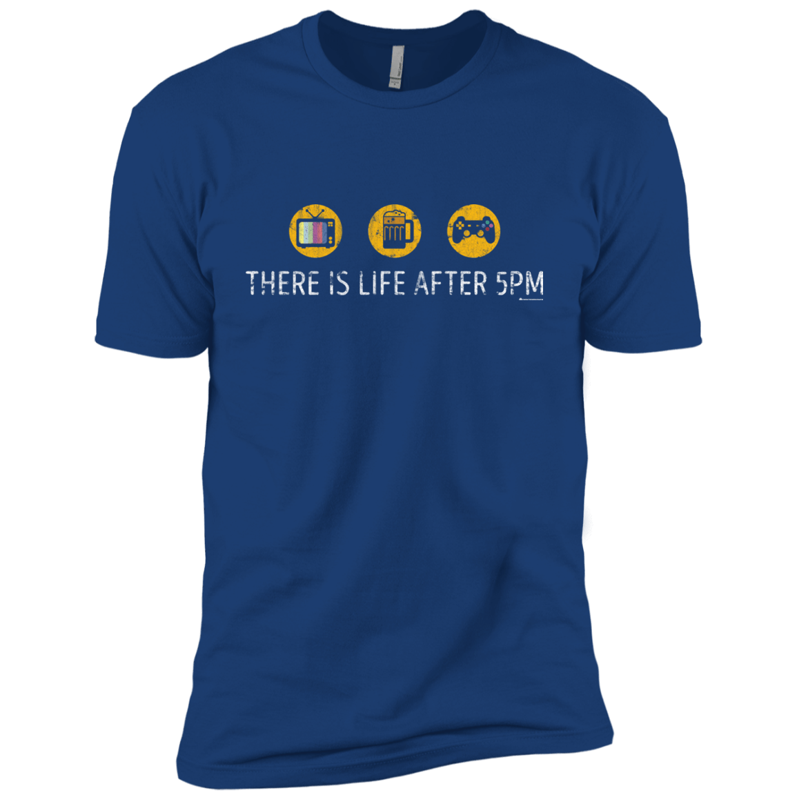 T-Shirts Royal / YXS There Is Life After 5PM Boys Premium T-Shirt