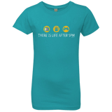 T-Shirts Tahiti Blue / YXS There Is Life After 5PM Girls Premium T-Shirt