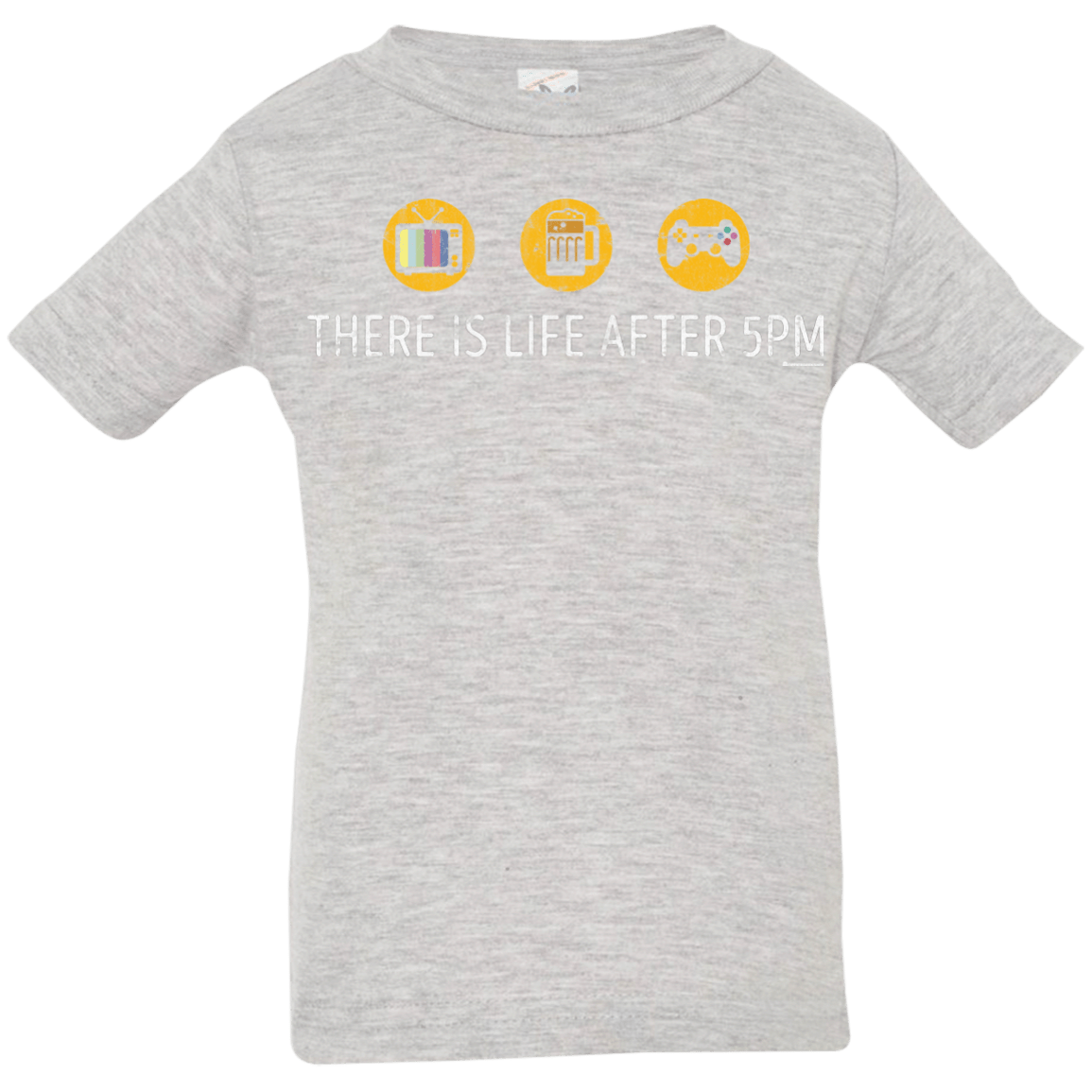 T-Shirts Heather Grey / 6 Months There Is Life After 5PM Infant Premium T-Shirt