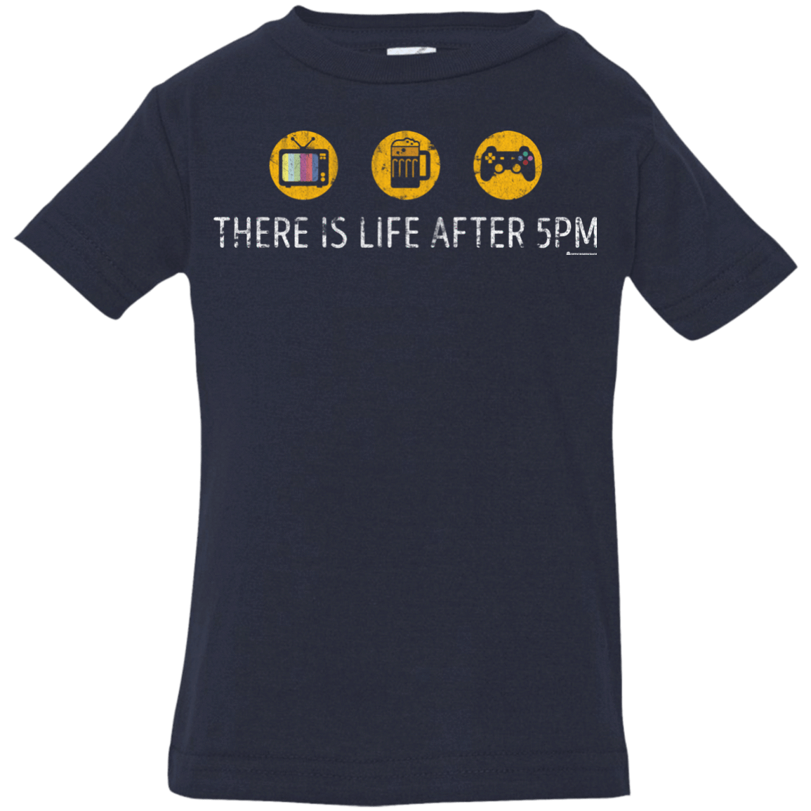 T-Shirts Navy / 6 Months There Is Life After 5PM Infant Premium T-Shirt