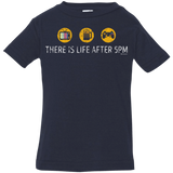T-Shirts Navy / 6 Months There Is Life After 5PM Infant Premium T-Shirt
