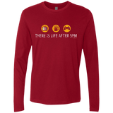 T-Shirts Cardinal / Small There Is Life After 5PM Men's Premium Long Sleeve