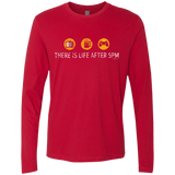 T-Shirts Red / Small There Is Life After 5PM Men's Premium Long Sleeve