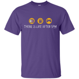 T-Shirts Purple / Small There Is Life After 5PM T-Shirt