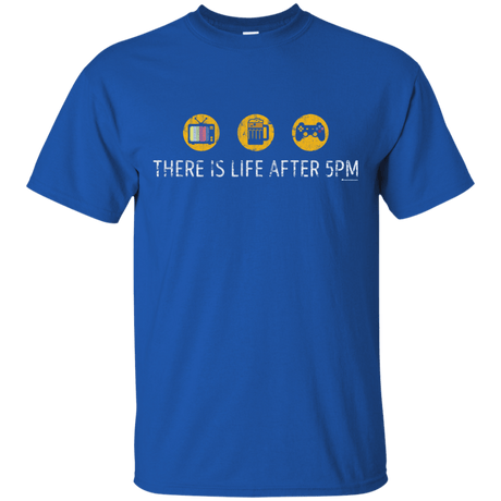 T-Shirts Royal / Small There Is Life After 5PM T-Shirt