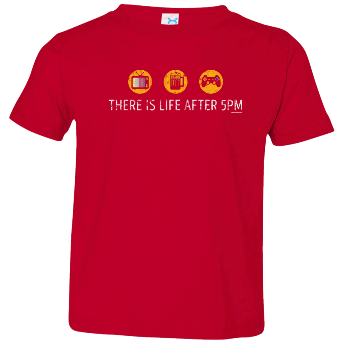 T-Shirts Red / 2T There Is Life After 5PM Toddler Premium T-Shirt