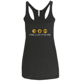 T-Shirts Vintage Black / X-Small There Is Life After 5PM Women's Triblend Racerback Tank