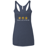 T-Shirts Vintage Navy / X-Small There Is Life After 5PM Women's Triblend Racerback Tank