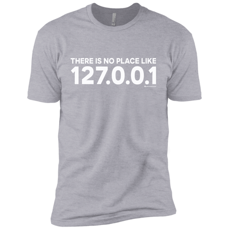 T-Shirts Heather Grey / YXS There Is No Place Like 127.0.0.1 Boys Premium T-Shirt