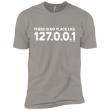 T-Shirts Light Grey / YXS There Is No Place Like 127.0.0.1 Boys Premium T-Shirt