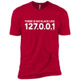 T-Shirts Red / YXS There Is No Place Like 127.0.0.1 Boys Premium T-Shirt