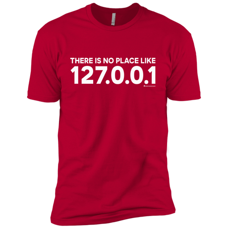 T-Shirts Red / YXS There Is No Place Like 127.0.0.1 Boys Premium T-Shirt