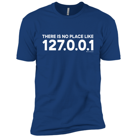 T-Shirts Royal / YXS There Is No Place Like 127.0.0.1 Boys Premium T-Shirt