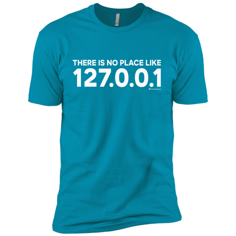 T-Shirts Turquoise / YXS There Is No Place Like 127.0.0.1 Boys Premium T-Shirt