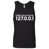 T-Shirts Black / Small There Is No Place Like 127.0.0.1 Men's Premium Tank Top