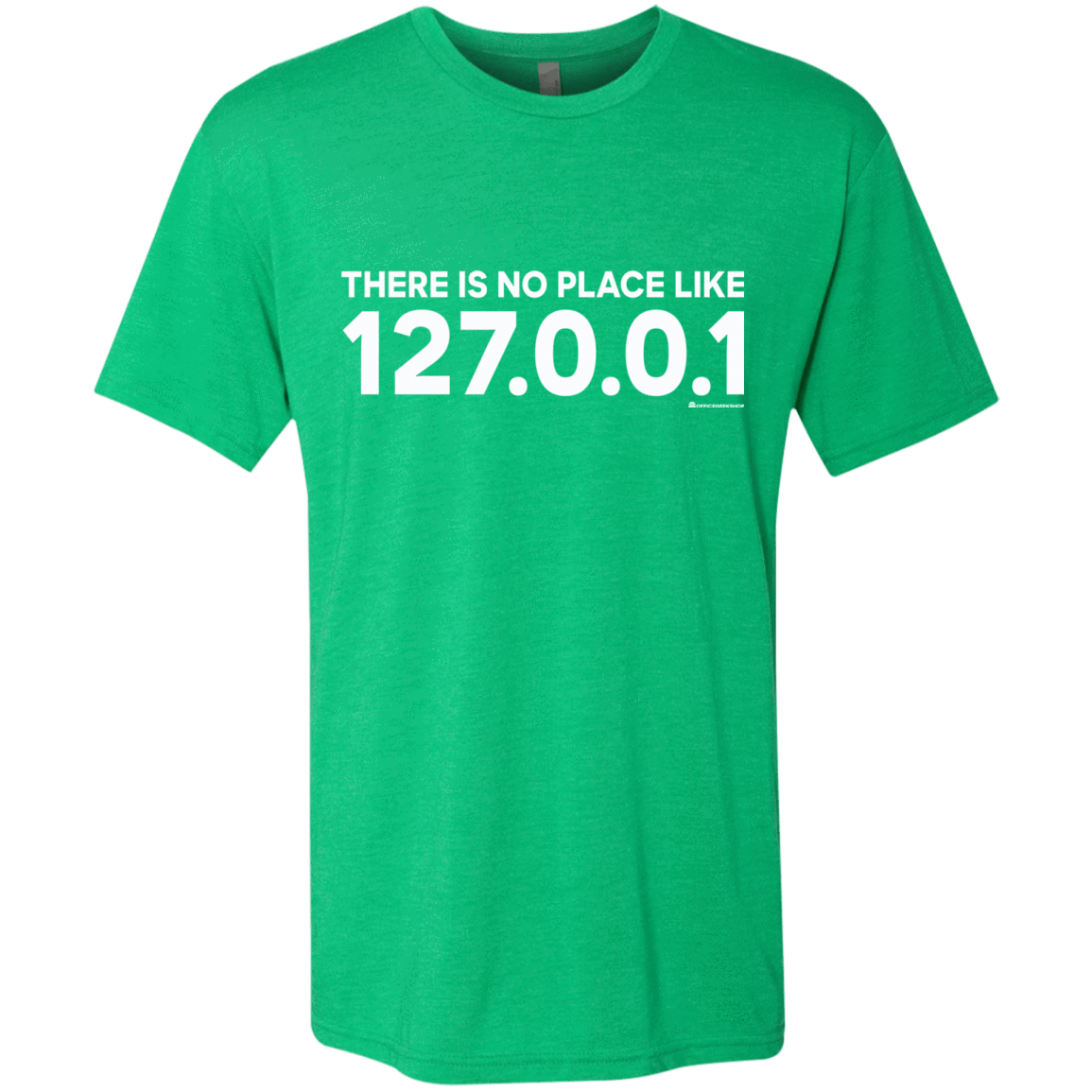 T-Shirts Envy / Small There Is No Place Like 127.0.0.1 Men's Triblend T-Shirt