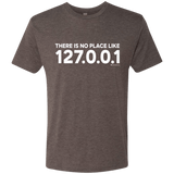 T-Shirts Macchiato / Small There Is No Place Like 127.0.0.1 Men's Triblend T-Shirt