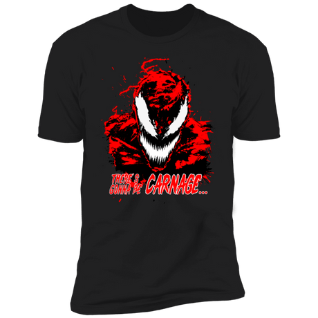 T-Shirts Black / X-Small There's Gonna Be Carnage Men's Premium T-Shirt