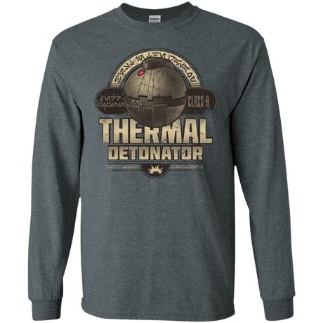 T-Shirts Dark Heather / S Therma Detonator Men's Long Sleeve T-Shirt