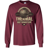 T-Shirts Maroon / S Therma Detonator Men's Long Sleeve T-Shirt