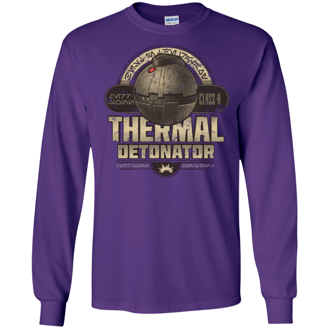 T-Shirts Purple / S Therma Detonator Men's Long Sleeve T-Shirt