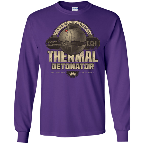 T-Shirts Purple / S Therma Detonator Men's Long Sleeve T-Shirt