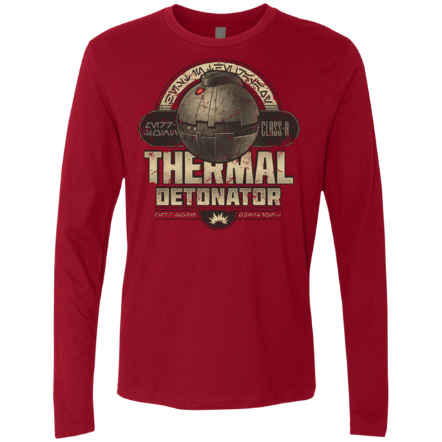 T-Shirts Cardinal / S Therma Detonator Men's Premium Long Sleeve