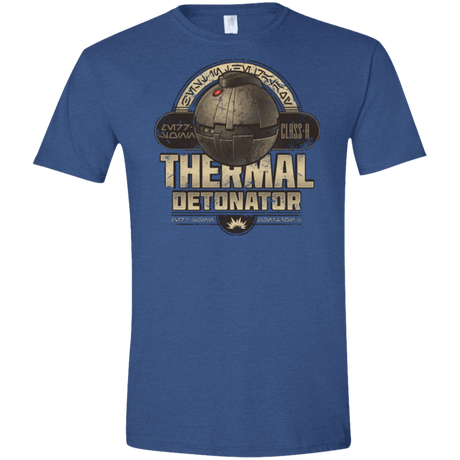 T-Shirts Heather Royal / X-Small Therma Detonator Men's Semi-Fitted Softstyle
