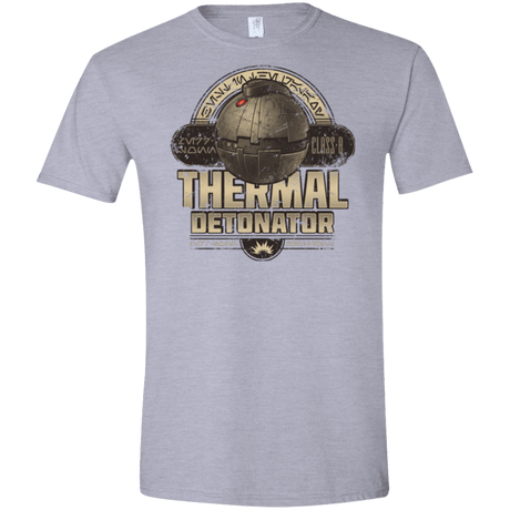 T-Shirts Sport Grey / X-Small Therma Detonator Men's Semi-Fitted Softstyle